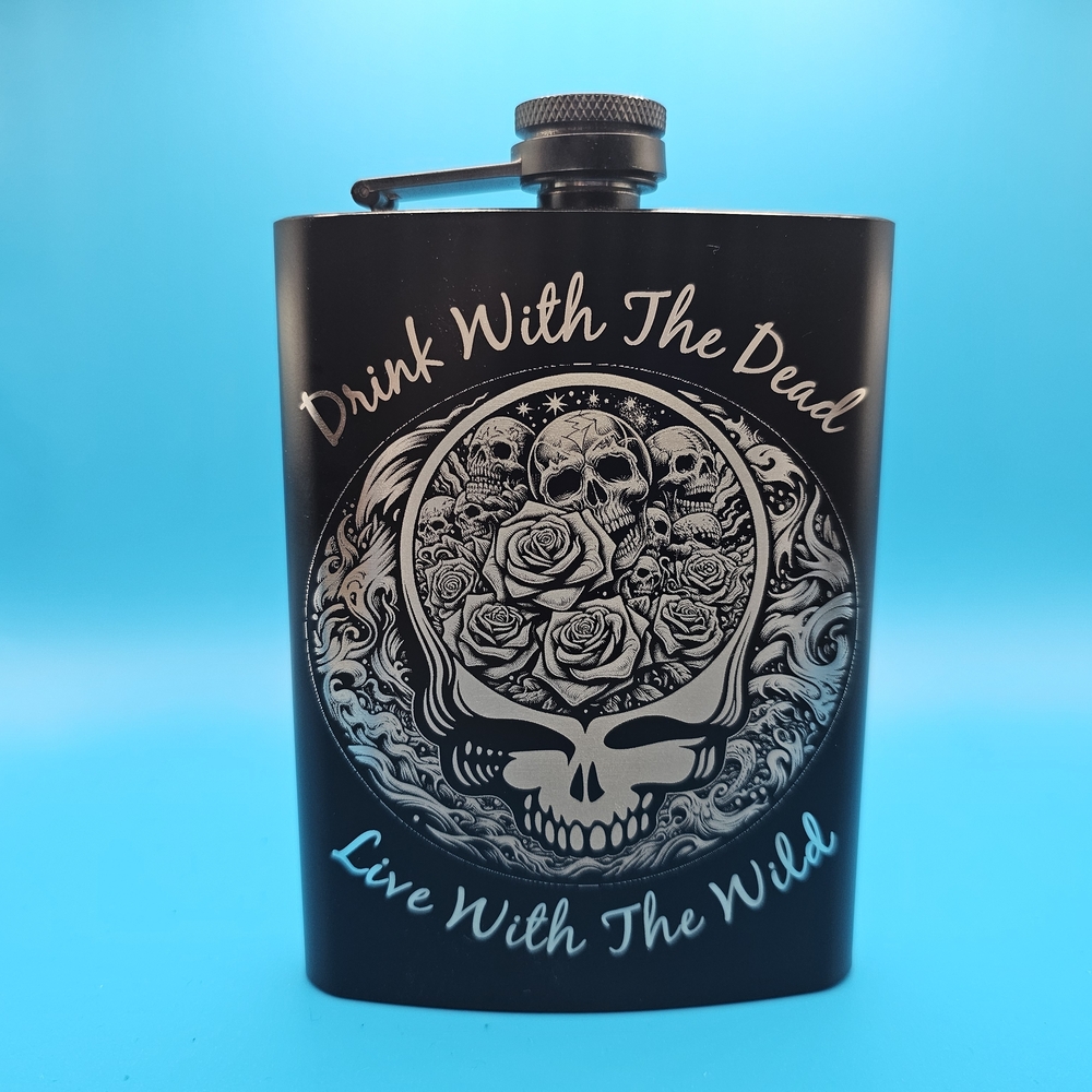 Greatful Dead Flask